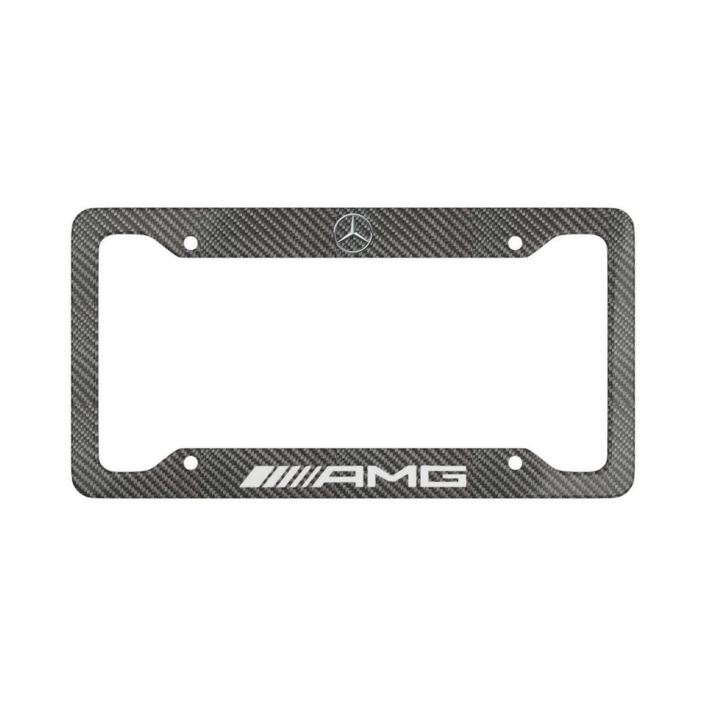 Carbon Fiber AMG License Plate Frame