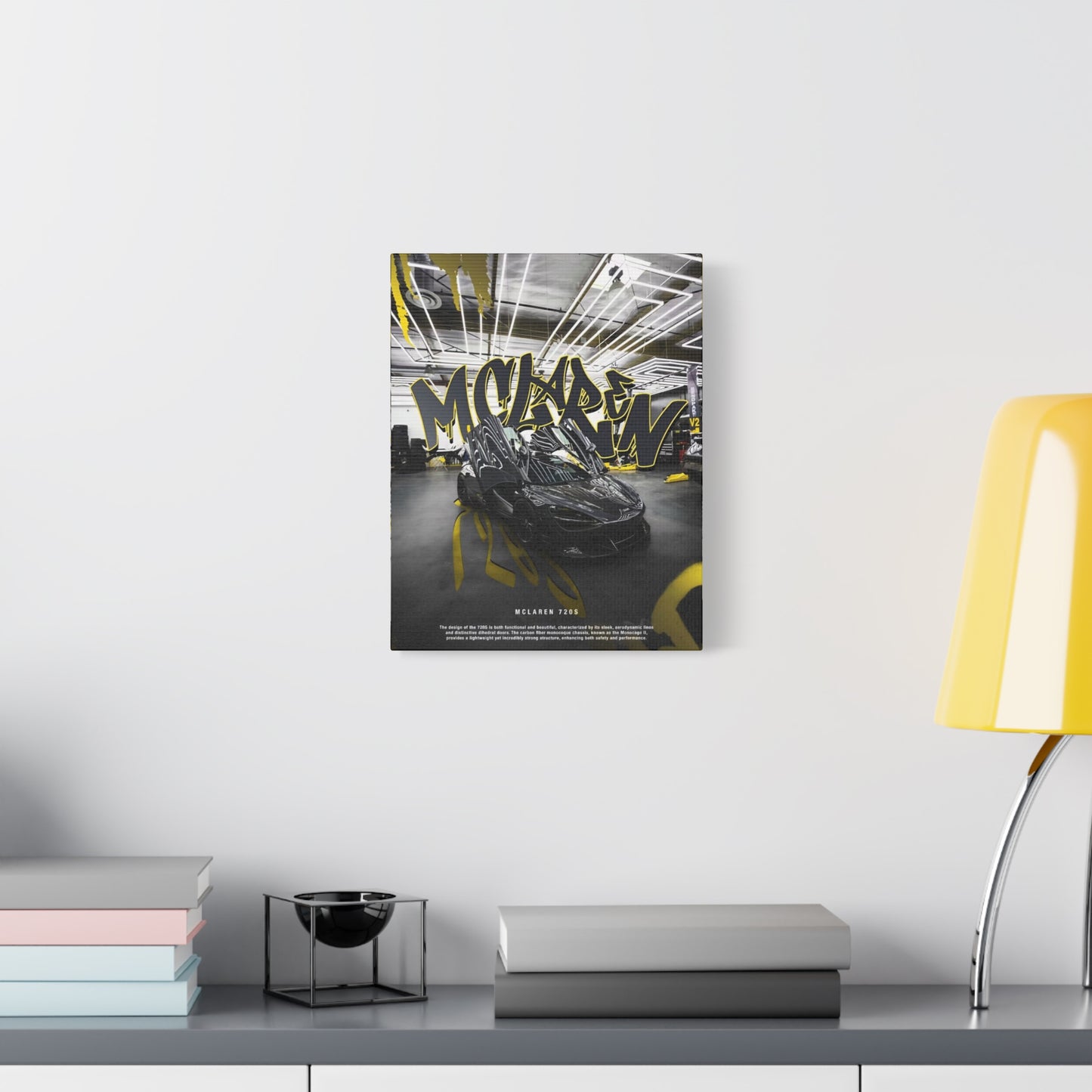 McLaren 720S Graffiti Poster