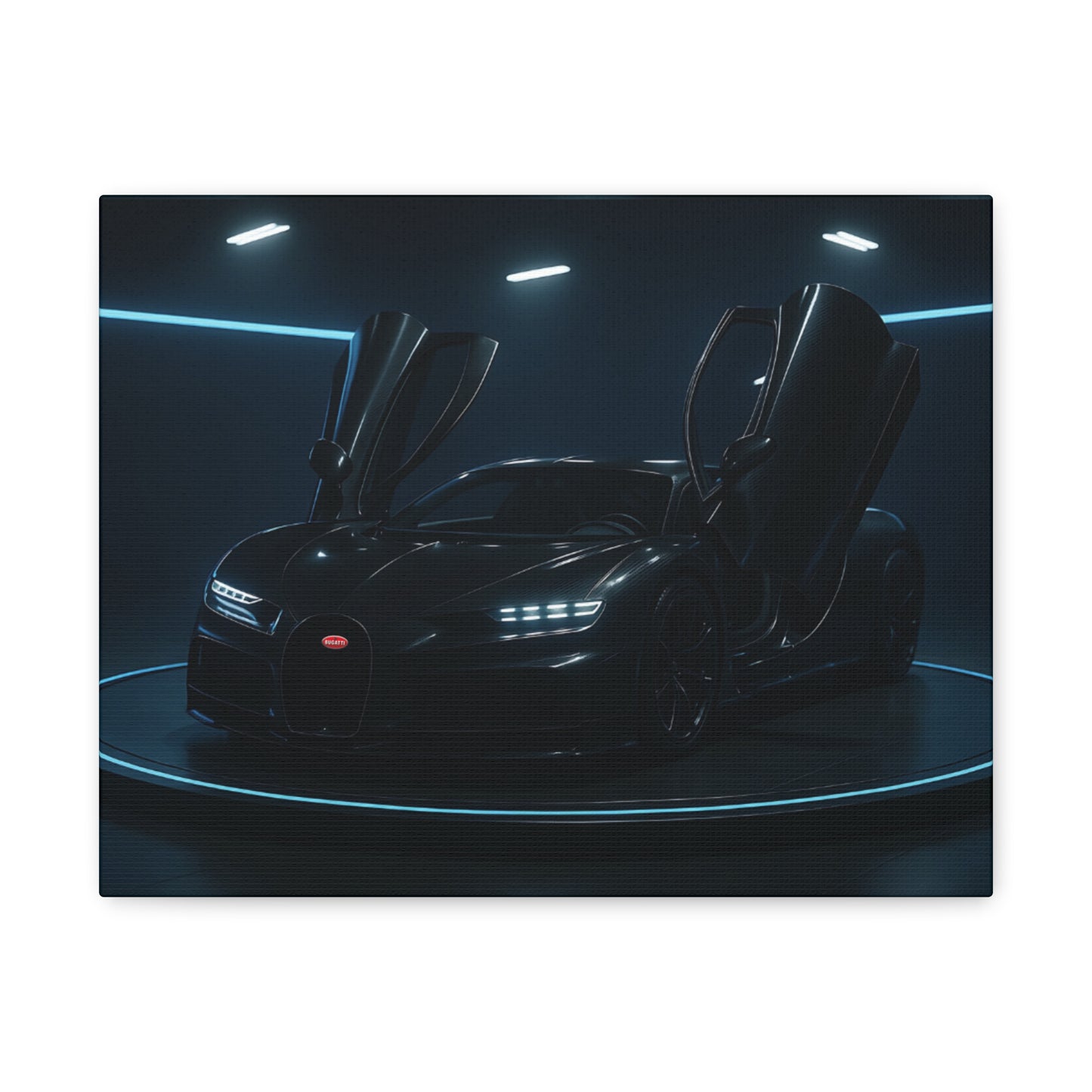 Showroom Bugatti Chiron Poster