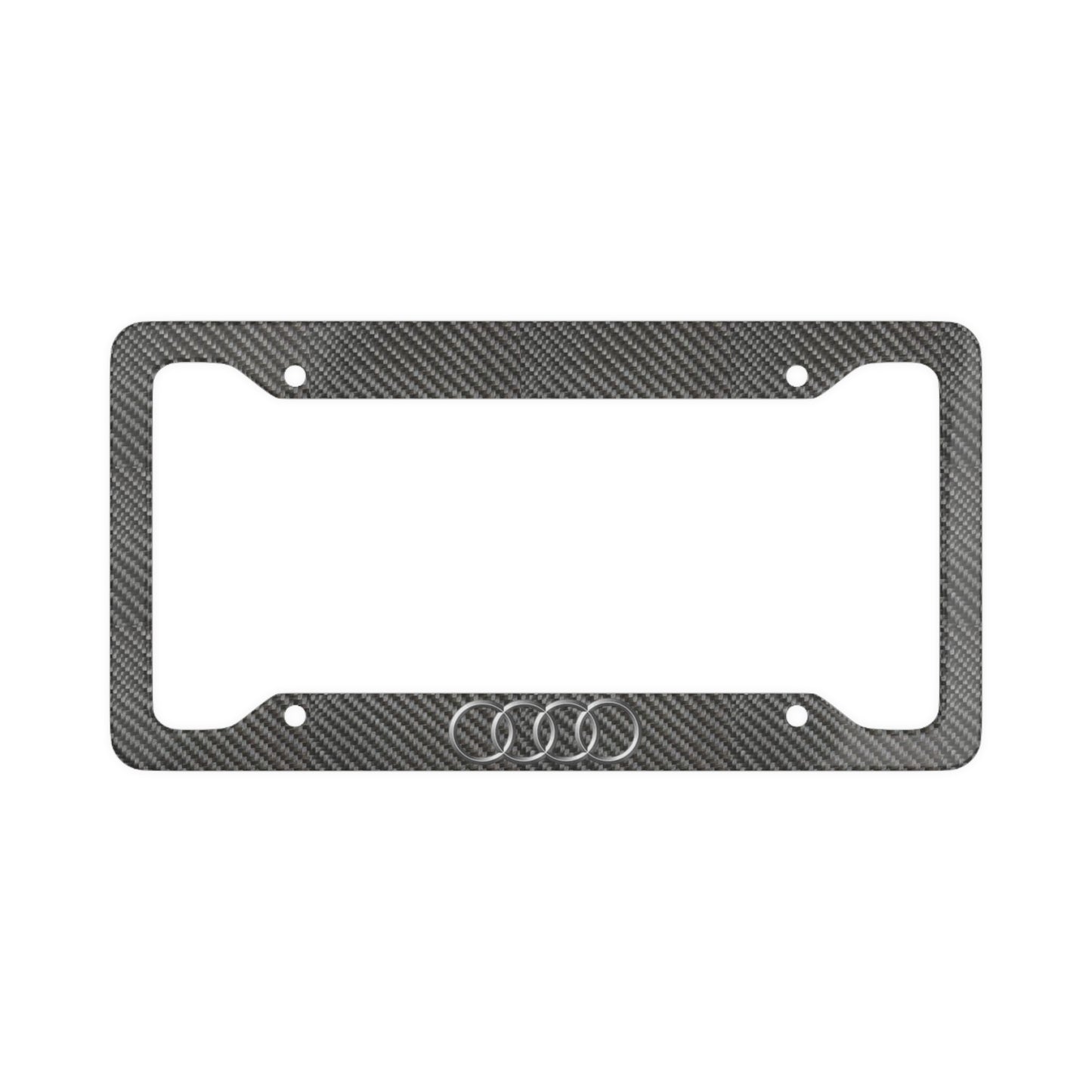 Carbon Fiber Audi License Plate Frame