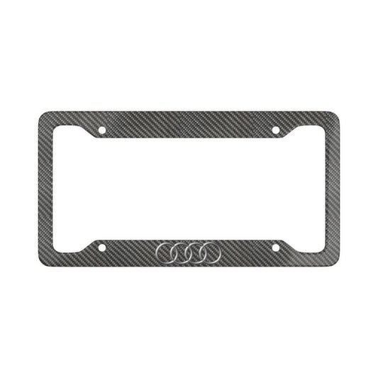 Carbon Fiber Audi License Plate Frame