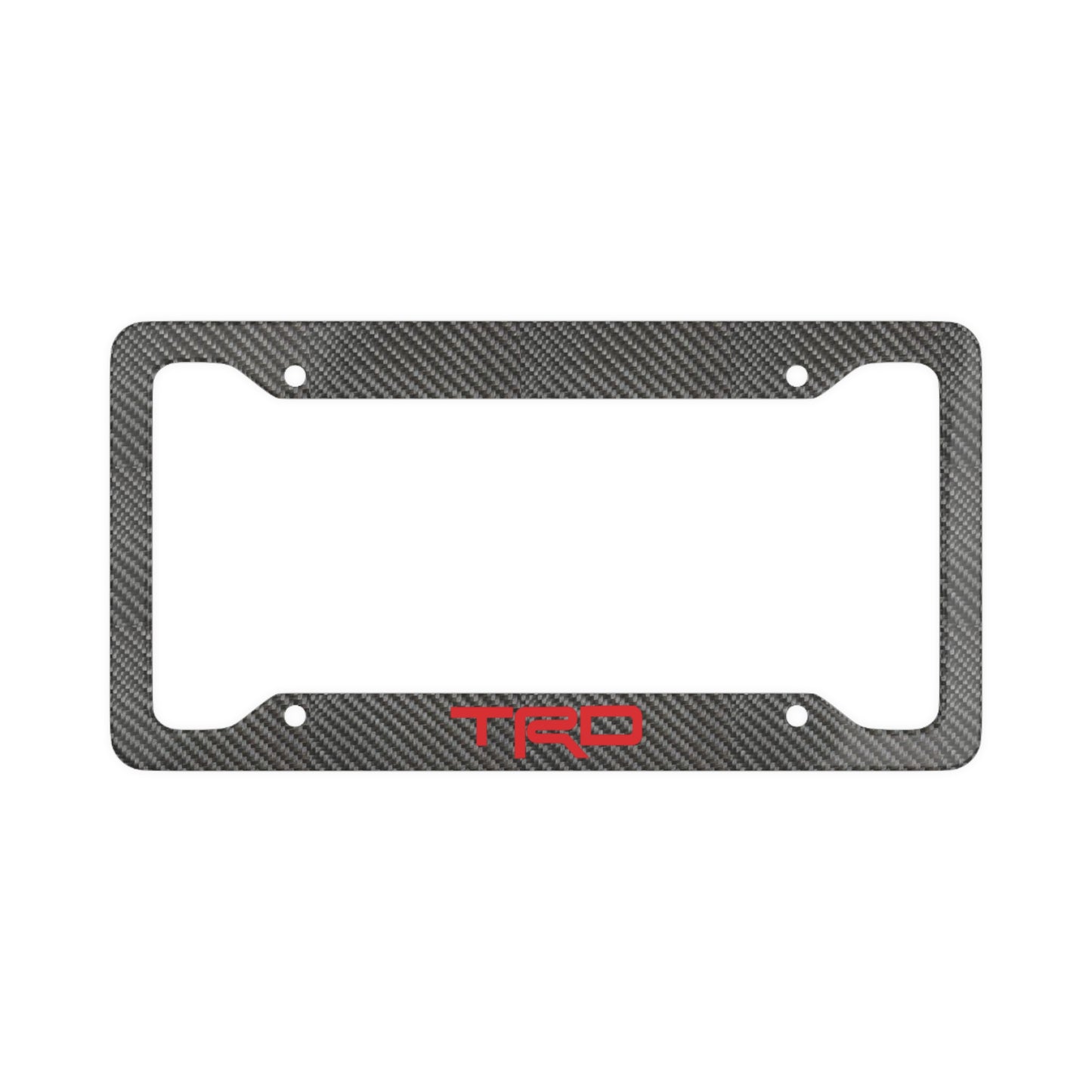 Carbon Fiber Toyota TRD License Plate Frame