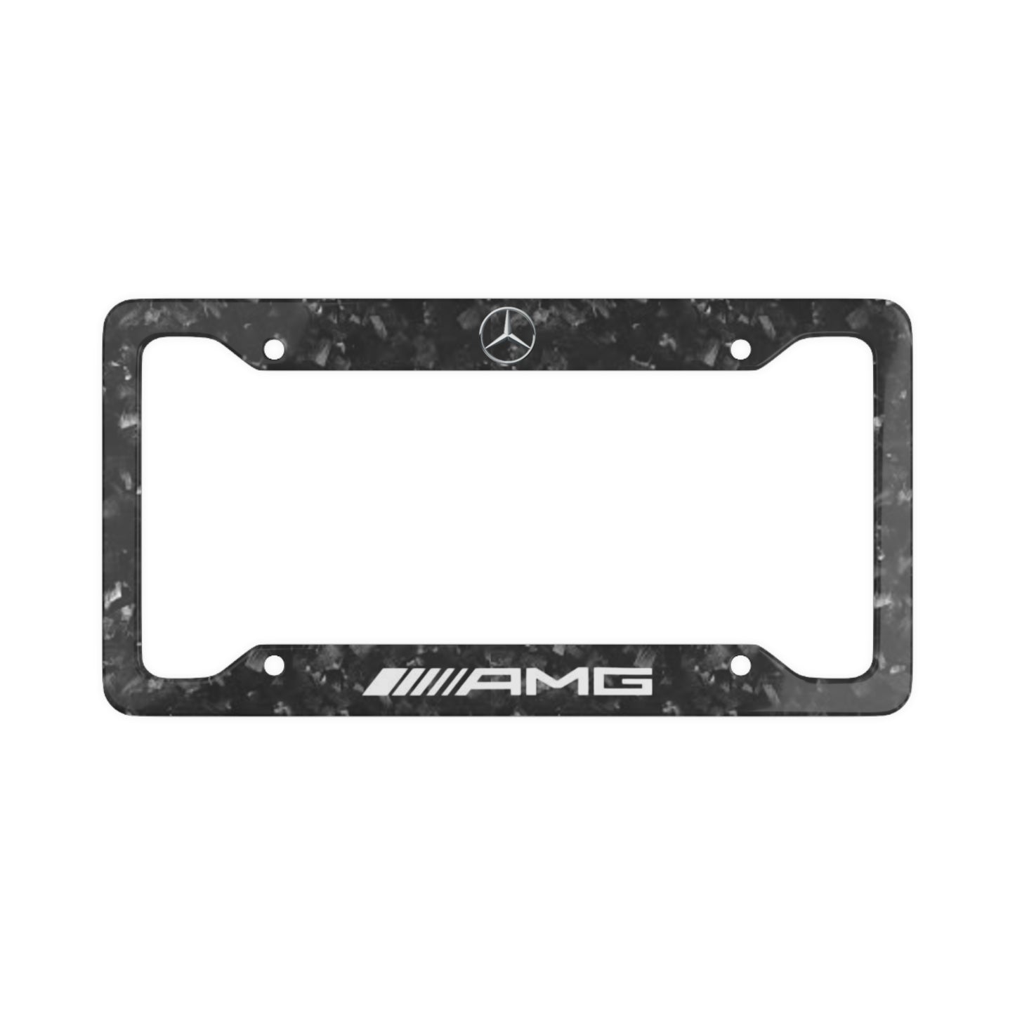 Forged Carbon Fiber AMG License Plate Frame
