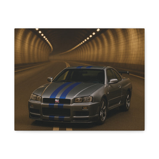 Nissan R34 Skyline Poster
