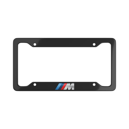 Gloss Black M-Style License Plate Frame