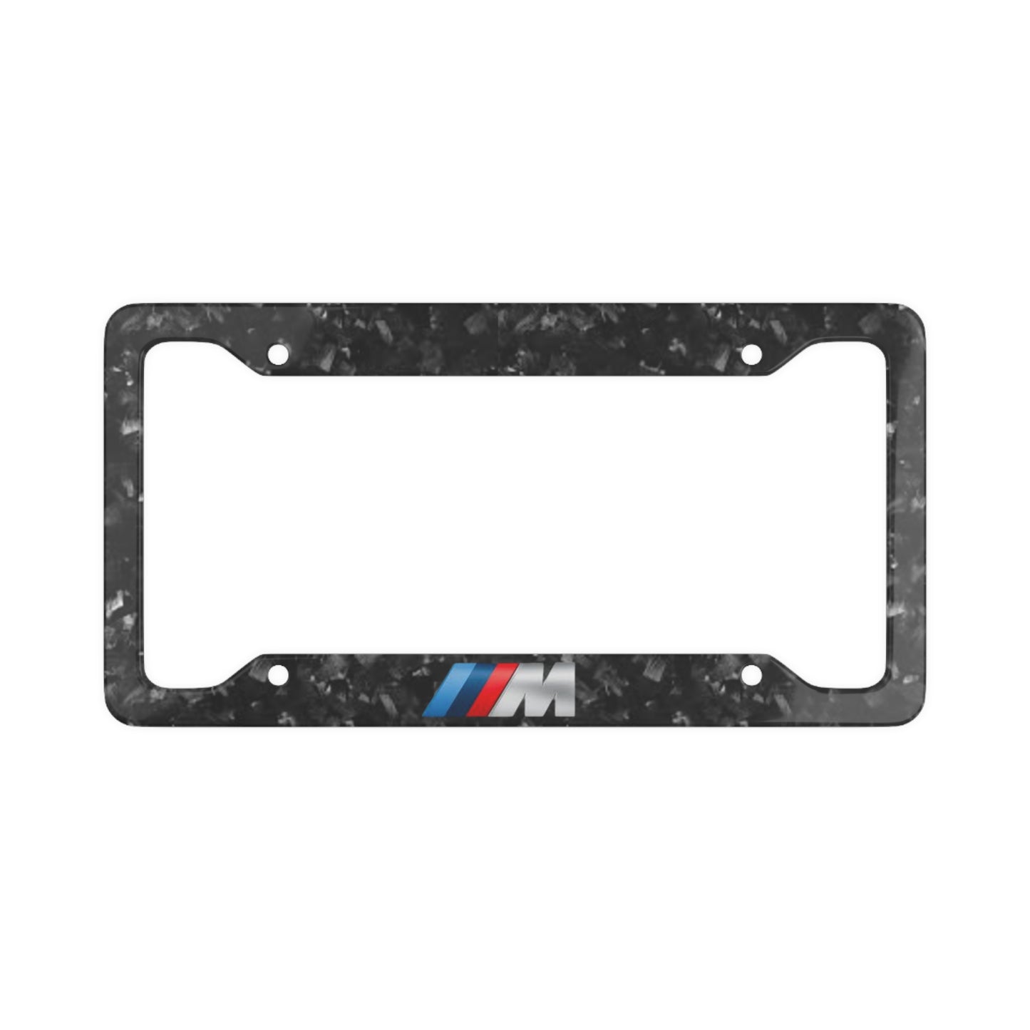 Forged Carbon Fiber M-Style License Plate Frame